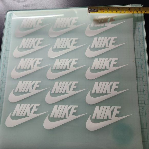 Nike 15 white htv 2x4 inches - Picture 1 of 6